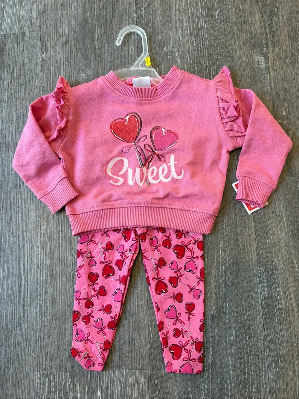 NWT Kidgets Baby Girl Outfit 12M
